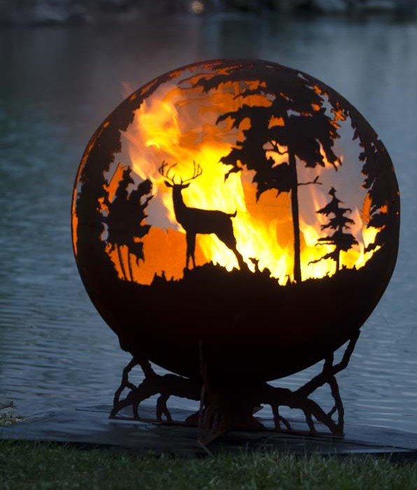 Up North Fire Pit Sphere The Fire Pit Gallery