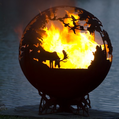 Up North 37" Fire Pit Sphere