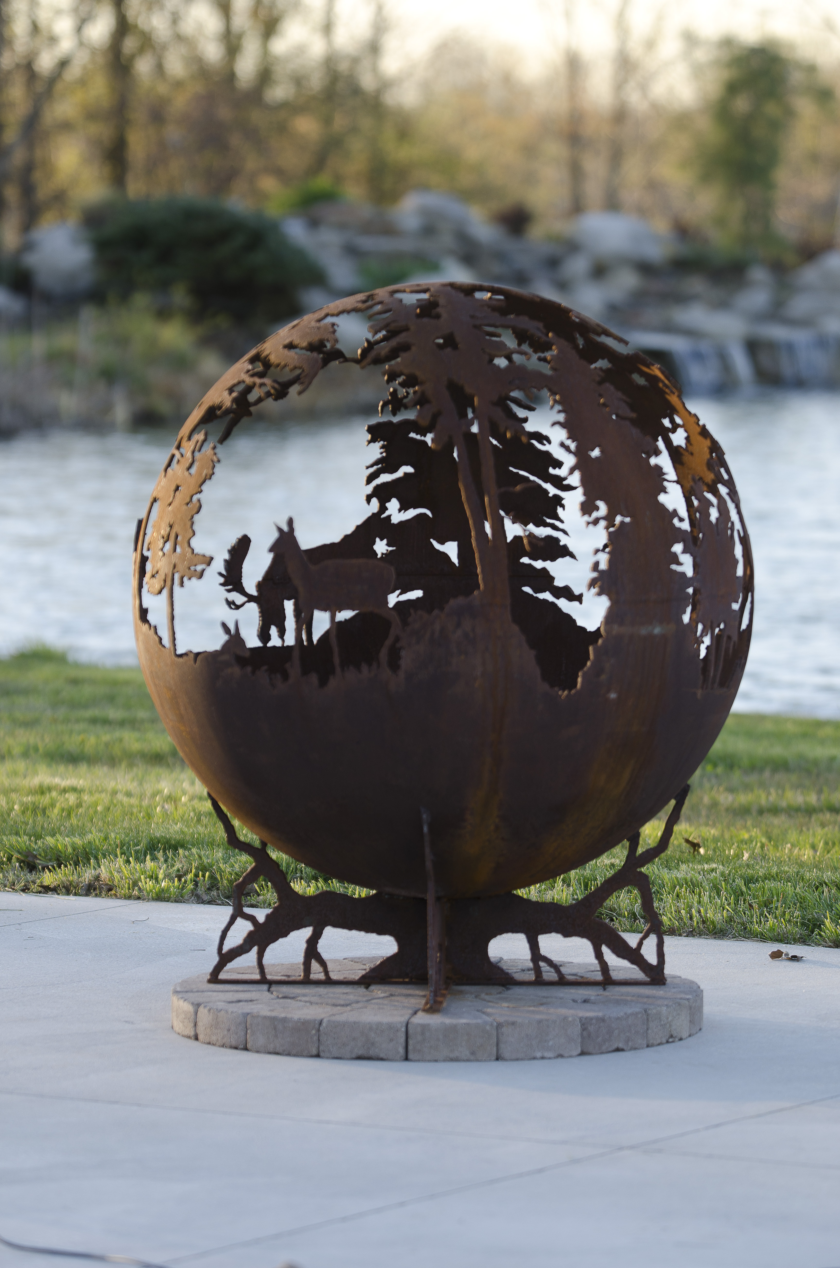 Up North Fire Pit Sphere | The Fire Pit Gallery