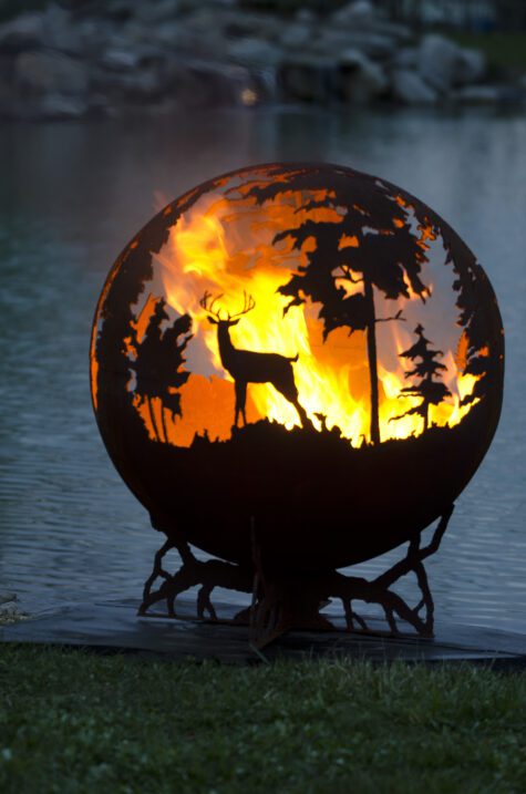 Up North Fire Pit Sphere - Image 2