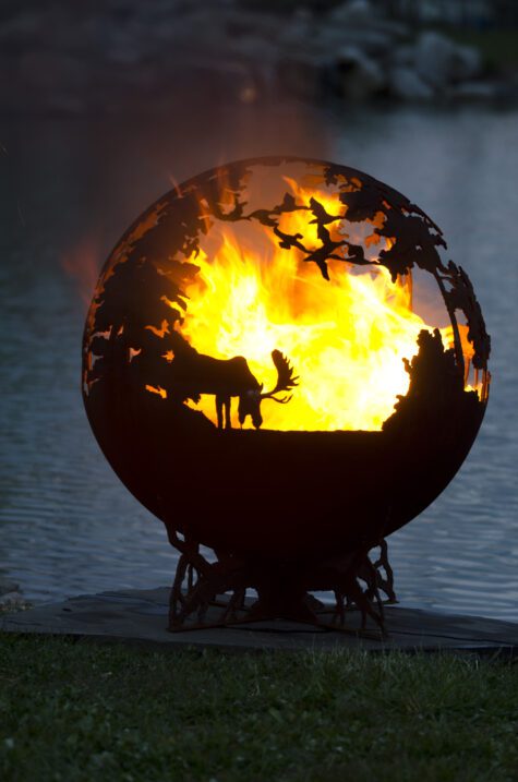 Up North Fire Pit Sphere - Image 3