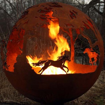 Wildfire 37" Fire Pit Sphere