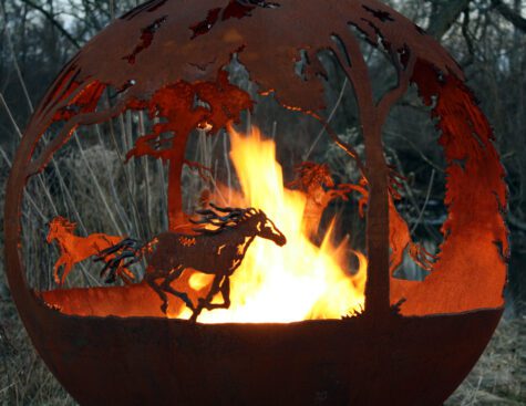 Wildfire Fire Pit Sphere - Image 4