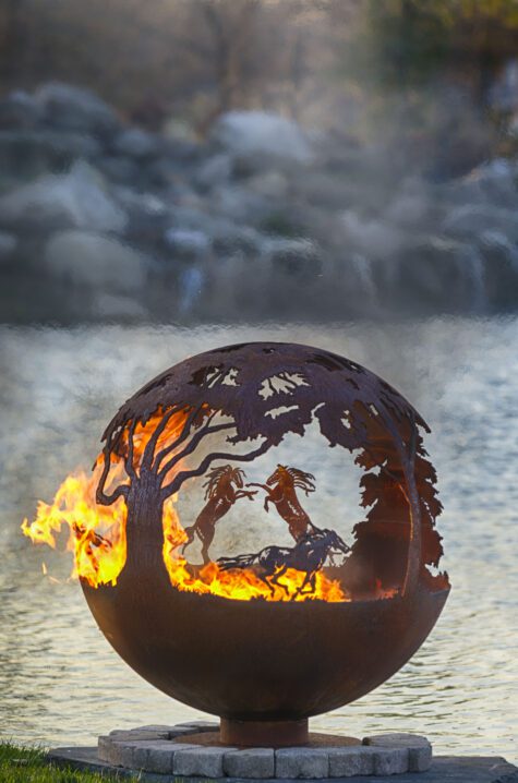 Wildfire Fire Pit Sphere - Image 8