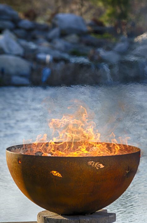 A Walk on the Beach Firebowl Fire Pit - Image 3