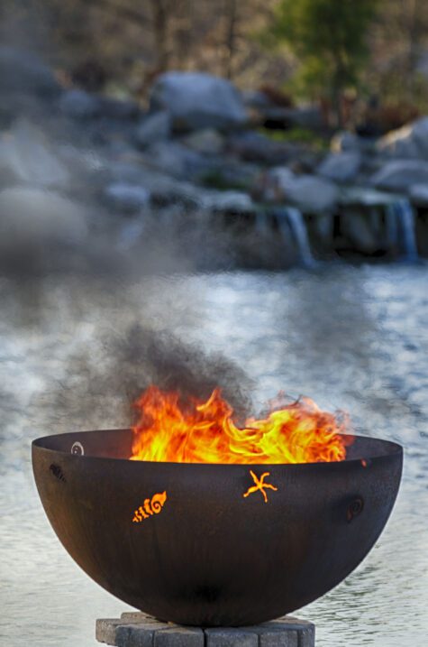 A Walk on the Beach Firebowl Fire Pit - Image 7