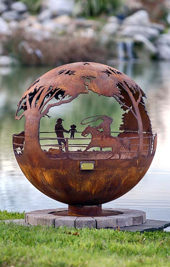 Fire Pit Sphere - Round Up | The Fire Pit Gallery