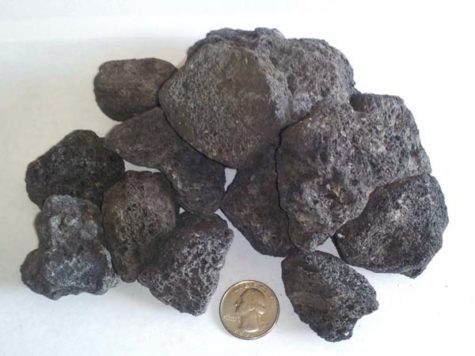 Lava Rock - 1" to 2" - Black