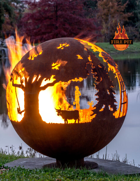 Appel Crisp Farms-Farm Fire Pit Sphere - Image 8