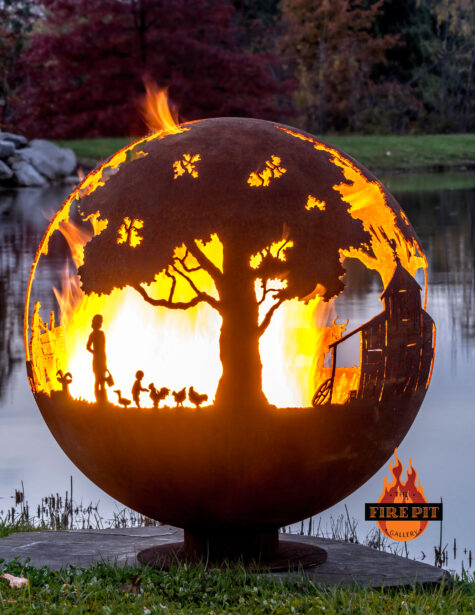 Appel Crisp Farms-Farm Fire Pit Sphere