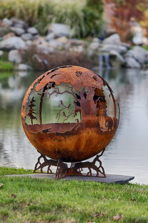 Down Under Fire Pit | Australia Fire Pit Sphere - Image 7