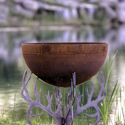 Rack of Fire 30 inch antler fire pit