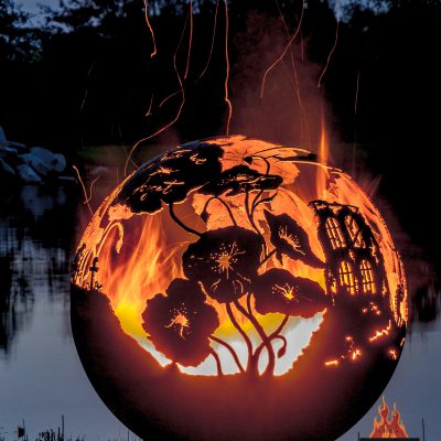 Lest We Forget fire pit sphere 05- The Fire Pit Gallery