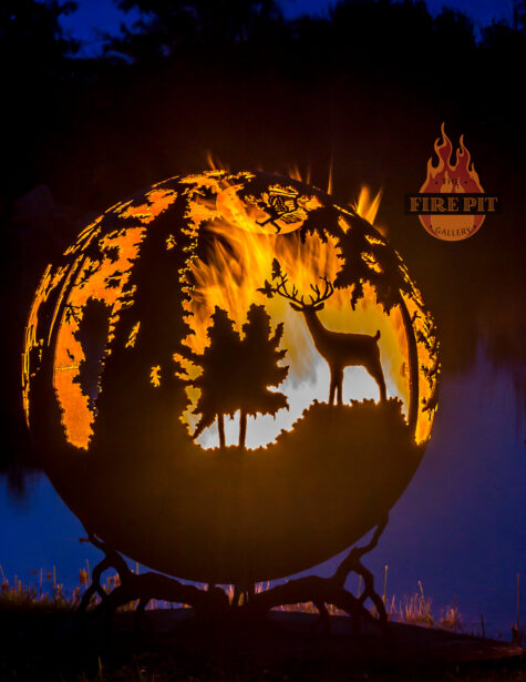 Enchanted Woods - Fairy Fire Pit Sphere - Image 5