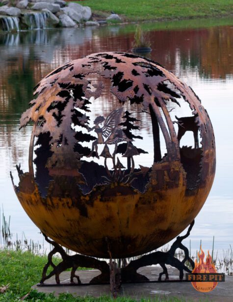 Enchanted Woods - Fairy Fire Pit Sphere - Image 3