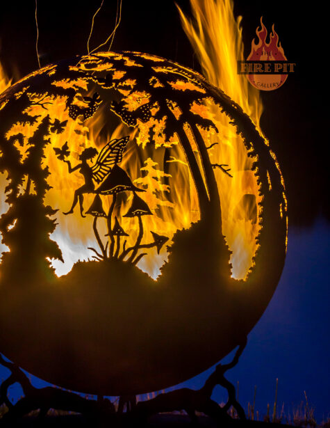 Enchanted Woods - Fairy Fire Pit Sphere - Image 10