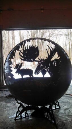 moose custom designed firepit